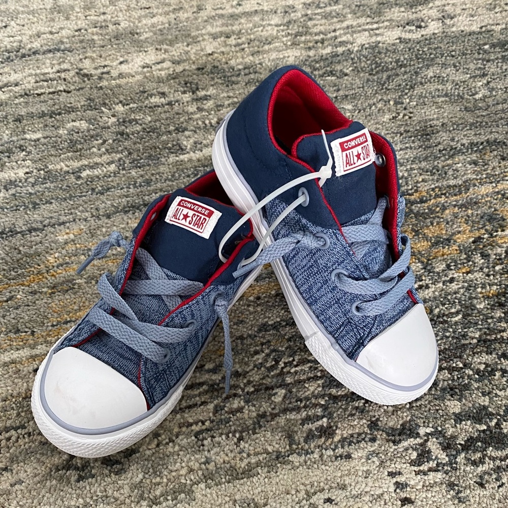 Toddler Boy Blue Converse Size 10